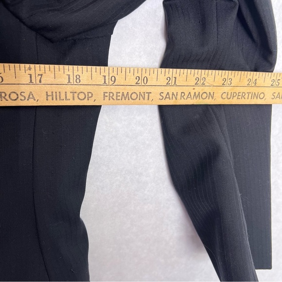 Calvin Klein 38S Black Sport Coat Blazer Jacket Wool - Picture 4 of 7